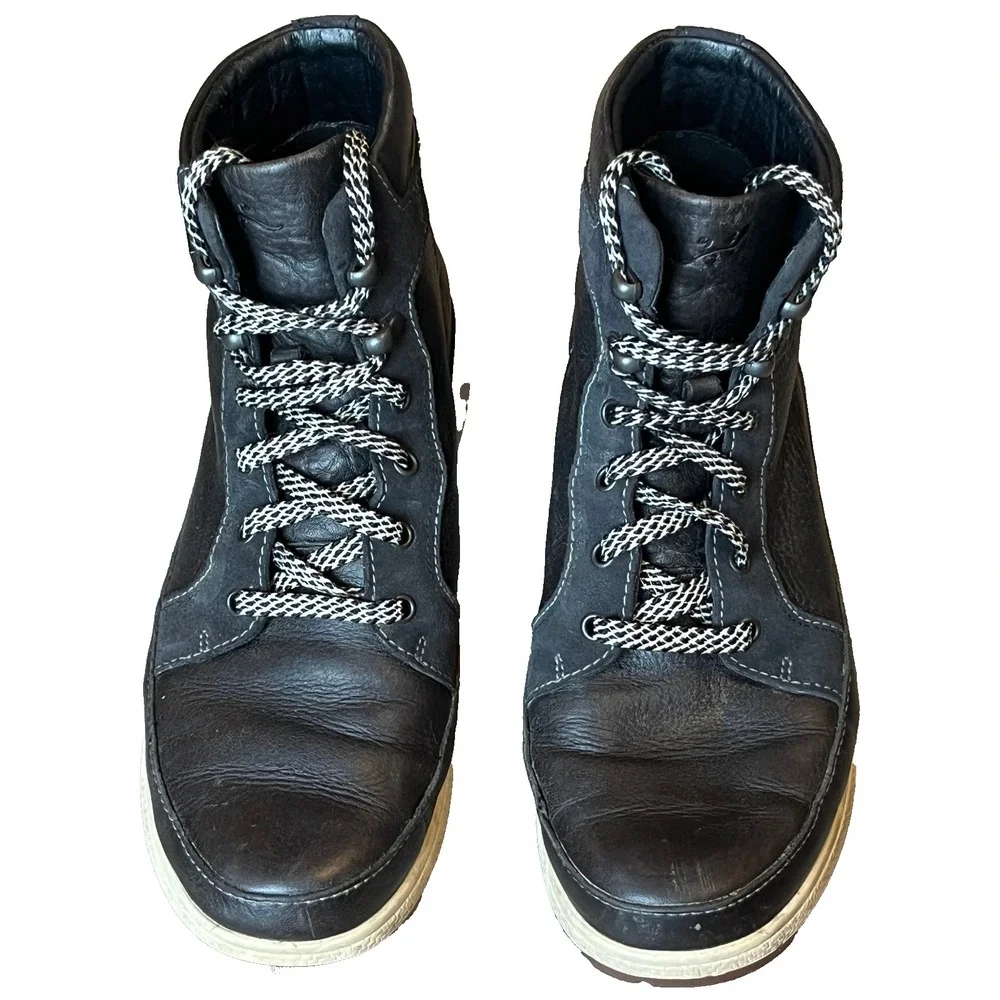Chaco Sierra Waterproof Black Leather Boots Womens‎ 8 UK 6 EU 39